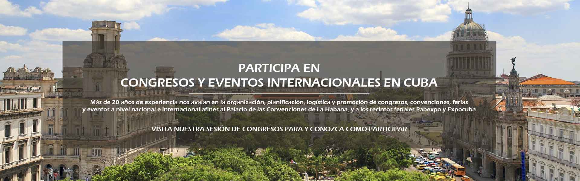 Congresos, Ferias, Eventos Internacionales en Cuba